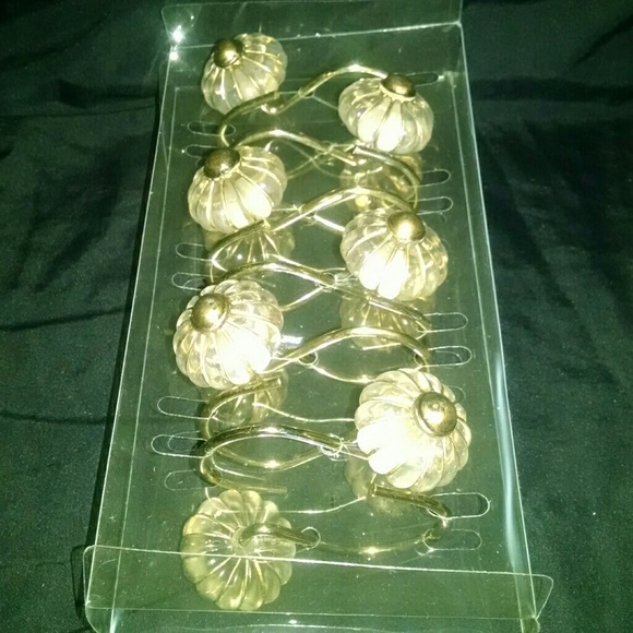 Beautiful Rare Jewel shower curtain hooks - Picture 8 of 8